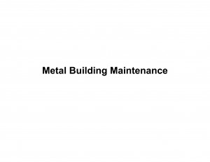 Metal-Building-Maintenance